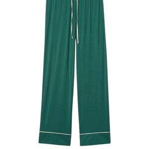 GapBody TrueSleep Modal PJ Pants XL Teal Drawstring Lounge Sleep